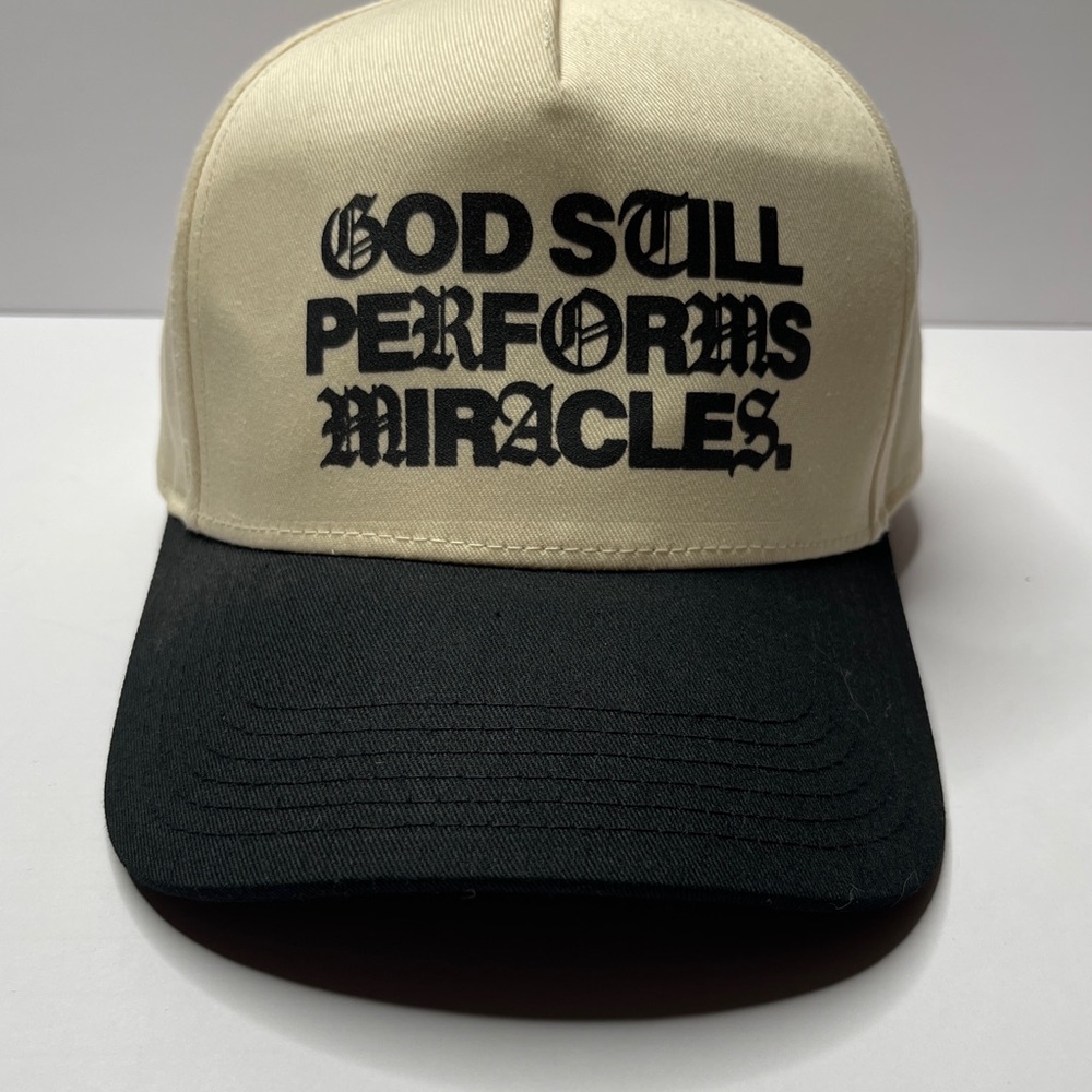 OTTO Cream Black & Cream Cap (New/ Never Worn)